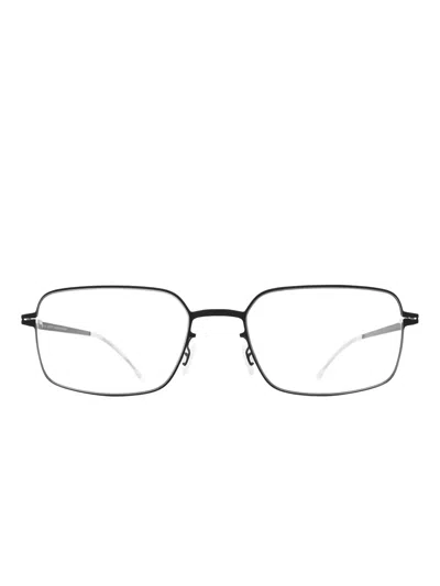 Mykita Saul Square-frame Glasses In Black