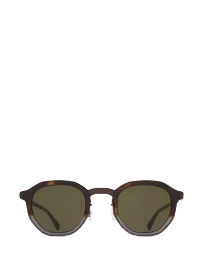 Mykita Sawyer Round-frame Sunglasses In Brown