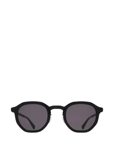 Mykita Sawyer Round-frame Sunglasses In Burgundy