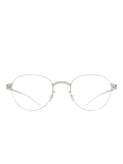 Mykita Selby Round-frame Glasses In Gray