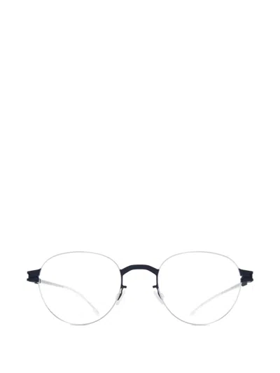 Mykita Selby Round-frame Glasses In White