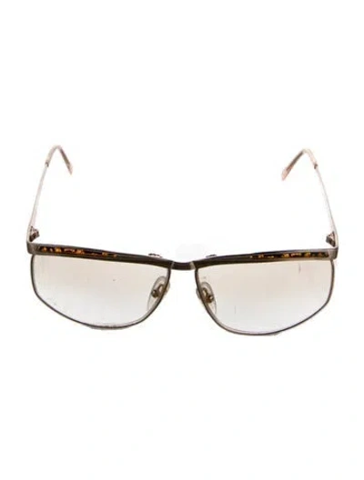 Pre-owned Mykita Shield Eyeglasses In Gold