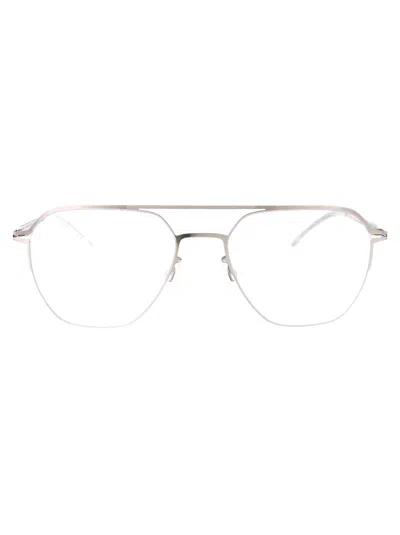 Mykita Shiny Silver Metal Optical Glasses