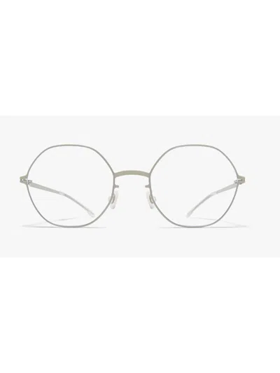 Mykita Sleek Mini Optical Frames With International Fit In Metallic