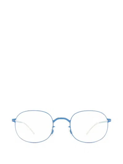 Mykita Solea Round-frame Glasses In Blue