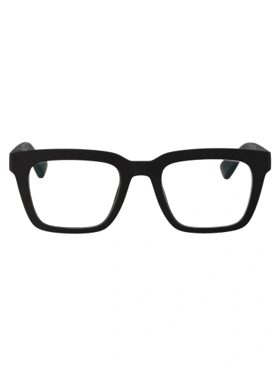 Mykita Souda Glasses In 354 Md1-pitch Black Clear