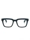 Mykita Souda Rectangle-frame Glasses In Blue