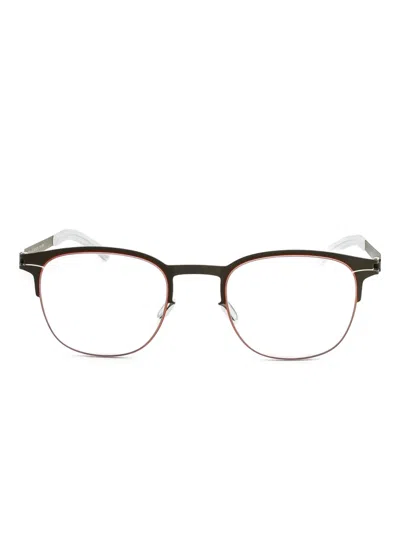 Mykita Square-frame Glasses In Green