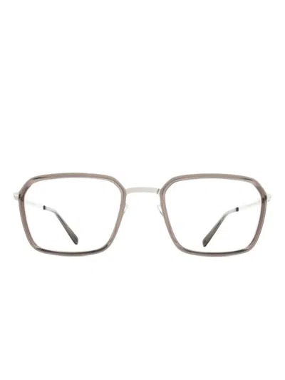 Mykita Square-frame Glasses In Gold