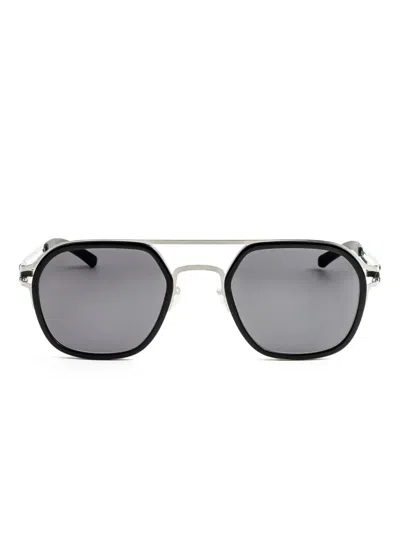 Mykita Square-frame Sunglasses In Silver