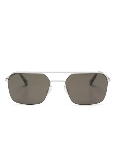 Mykita Sonnenbrille Mit Eckigem Gestell In Brown