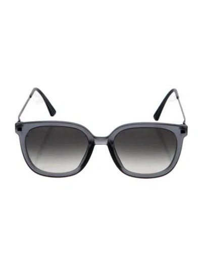 Pre-owned Mykita Square Gradient Sunglasses In Grey