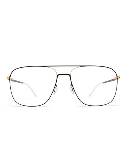 Mykita Steen Eyewear In Silver/deep Purple