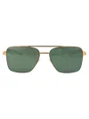 Mykita Wilder Square-frame Sunglasses In Gold