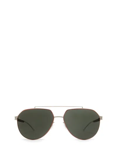Mykita Sunglasses In Matte Silver