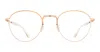 Mykita Tate - Champagne Gold Rx Glasses In Brown