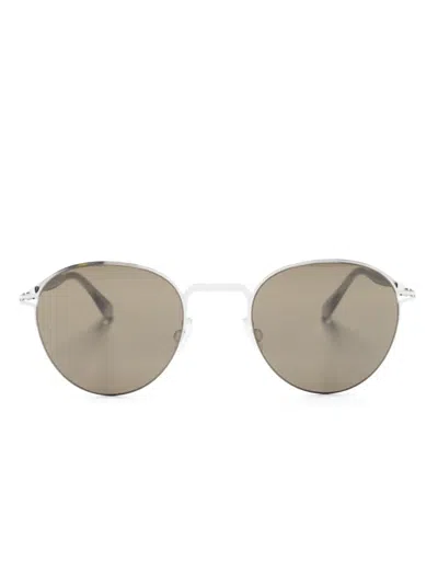 Mykita Tate Round-frame Sunglasses In Grey