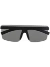 Mykita Tinted Oversize-frame Sunglasses In Black