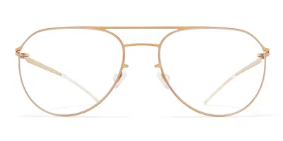Mykita Tosca 318 Men's Glasses Gold Size 54 - Free Lenses - Blue Light Block Available In Pink