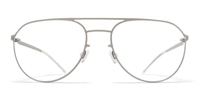 Mykita Tosca 319 Men's Glasses Silver Size 54 - Free Lenses - Blue Light Block Available In Pattern