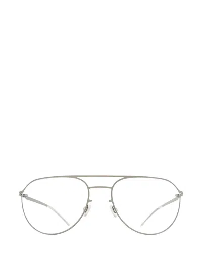 Mykita Tosca Pilot-frame Glasses In Silver