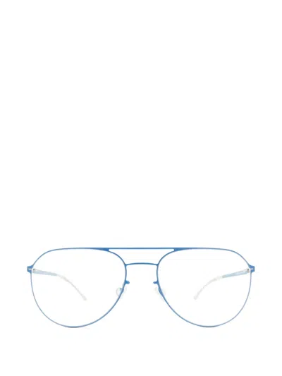 Mykita Tosca Pilot-frame Glasses In Blue