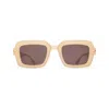 Mykita Una916 A87 Champagne Gold Bl In Brown