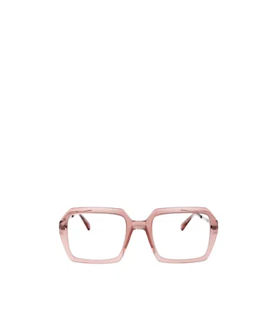 Mykita Vanilla Square-frame Glasses In Pink