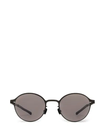 Mykita 윔 라운드 프레임 선글라스 In 블랙