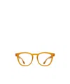 Mykita X Maison Margiela Round-frame Glasses In Orange