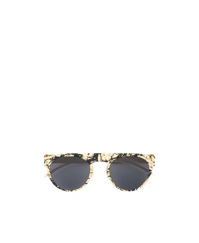 MYKITA MYKITA X MAISON MARGIELA ROUND FRAME SUNGLASSES