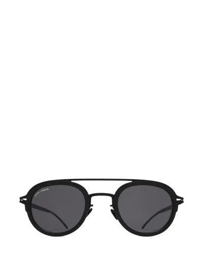 Mykita X Oamc® Grunt Pilot-frame Sunglasses In Black