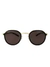 Mykita X Rimowa Round-frame Sunglasses In Black