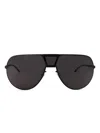 Mykita X Rimowa Shield-frame Sunglasses In Black