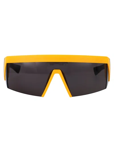 Mykita Yellow Black Acetate Sunglasses