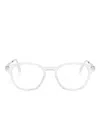 Mykita Yura Round-frame Glasses In White