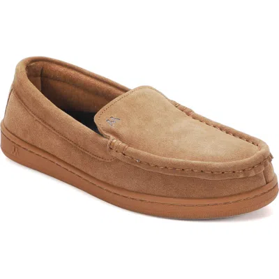 Mykos Brett Moc Slipper In Brown