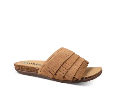 Mykos Clea Sandal In Brown