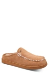 Mykos Craig Faux Shearling Lined Slipper In Brown