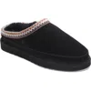 Mykos Jaden Faux Shearling Lined Slipper In Black