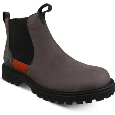 Mykos Marcus Lug Sole Boot In Black