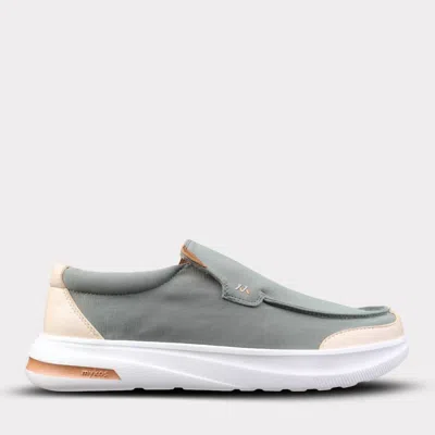 Mykos Men's Lee Slip-on Travel Shoe In Olive In Green