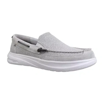Mykos Mens Round Closed Toe Slip-on Shoe In Gray