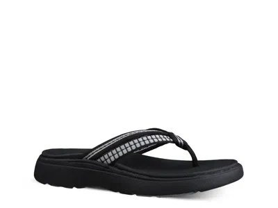 Mykos Nami Flip Flop In Black