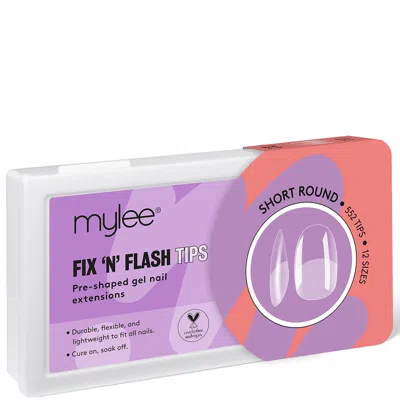 Mylee Fix 'n' Flash Tips - Short Round In White