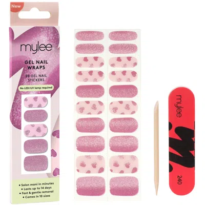 Mylee Gel Nail Wraps In A Heartbeat