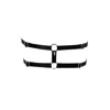 My Mokondo Women's Black Ferta Garter Strap In Black