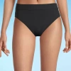 Mynah Womens Lined High Waist Bikini Swimsuit Bottom In Black