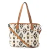 Myra Bag Women's Desert Sky Star Tote Bag In Off White/black