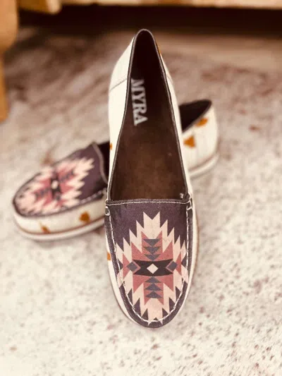 Myra Bag Women's Gothic Sneakers In White